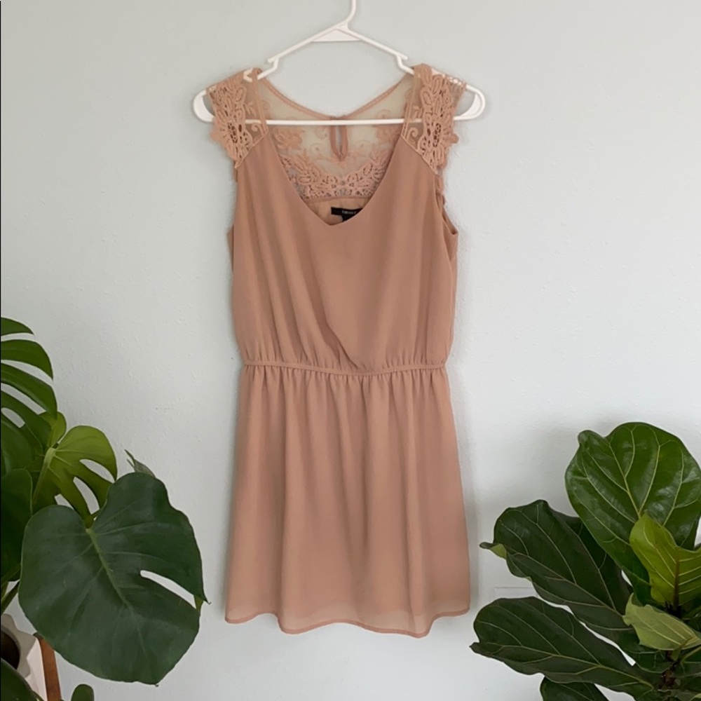 Tan Dress